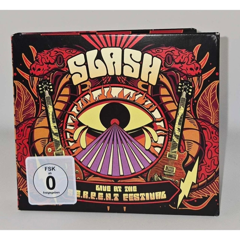 Slash Live at the S.E.R.P.E.N.T. Festival 2025 Deluxe 2CD Blu-ray Set